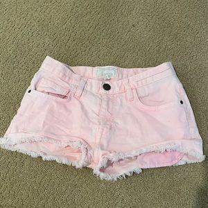 Current Elliot denim shorts